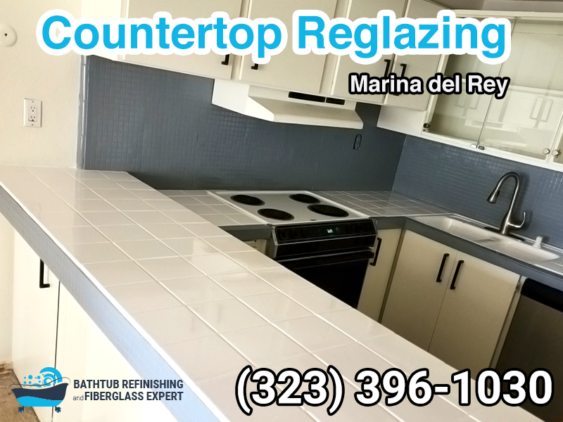 Countertop reglazing Marina Del Rey California
